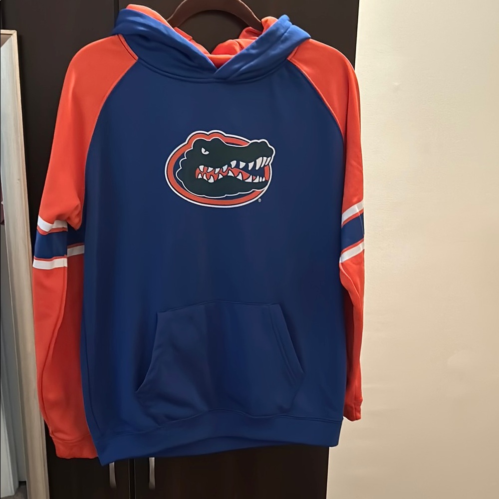 Florida Gators Blue and Orange Hoodie.